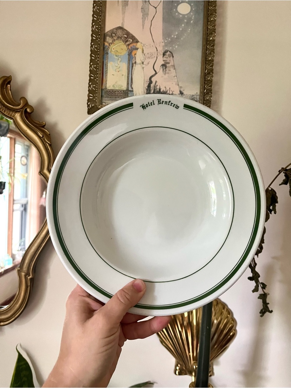 Set of 4 Vintage Hotel Renfrew Low Pasta Bowls
